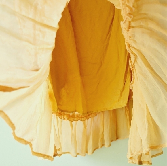 Floreat Anthropology peach nude color sleeveless top size S - Picture 4 of 9